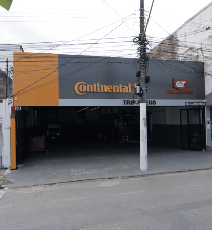 Fachada da Trip Pneus em Ipatinga